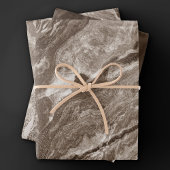 Crystalized Mauve Agate | Dusty Rose Rosa Marmor Geschenkpapier Set