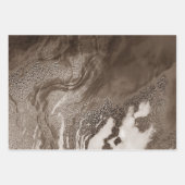 Crystalized Mauve Agate | Dusty Rose Rosa Marmor Geschenkpapier Set (Vorderseite 2)