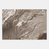 Crystalized Mauve Agate | Dusty Rose Rosa Marmor Geschenkpapier Set (Vorderseite)