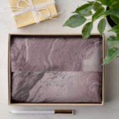 Crystalized Mauve Agate | Dusty Rose Rosa Marmor Seidenpapier (Geschenk)