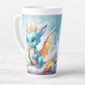 Crystalized Niedlich Baby Blue Dragon-68799 Milchtasse (Linke Ecke)