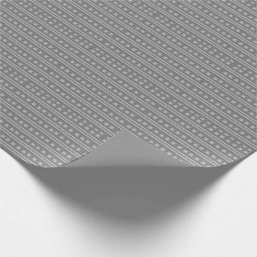 Crystalized Snowflake Geschenkpapier (Ecke)