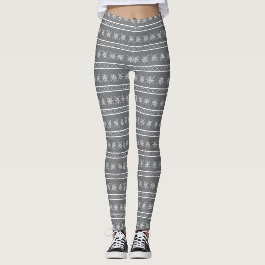 Crystalized Snowflake Leggings (Vorderseite)