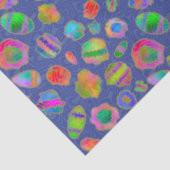 Crystalline Riverbed Winter Blue Seidenpapier (Ausschnitt)