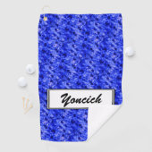 Crystallized von Kenneth Yoncich Golfhandtuch (Insitu)