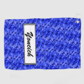 Crystallized von Kenneth Yoncich Golfhandtuch (Horizontal)