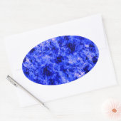 Crystallized von Kenneth Yoncich Ovaler Aufkleber (Umschlag)