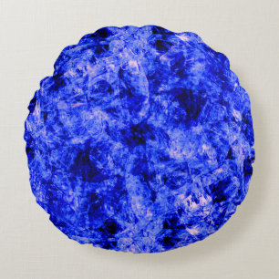 Crystallized von Kenneth Yoncich Rundes Kissen
