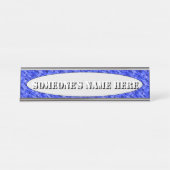 Crystallized von Kenneth Yoncich Schreibtischnamensplakette (Vorderseite )