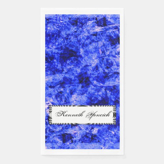 Crystallized von Kenneth Yoncich Serviette (Vorderseite)