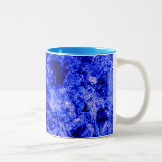 Crystallized von Kenneth Yoncich Zweifarbige Tasse (Rechts)