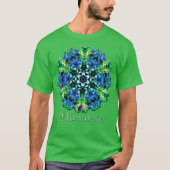 Crystalmarine Namaste Kaleidoskop-T - Shirt (Vorderseite)