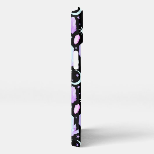 "Crystals and moons" сase iPhone Hülle (Rechte Seite)