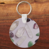 Crystals Gems Energy Schlüsselanhänger (Vorderseite)