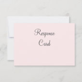 Crystal's Wedding RSVP (pink) (Rückseite)
