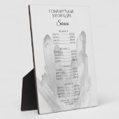 Crystals Wellness-Center Salon Services Menü Fotoplatte (Seite)