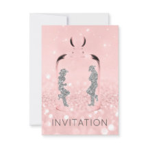 Crystals Western Country Party Glitzer Rosa Grau