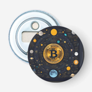 Crytpo - Bitcoin-Shirt - Mondzeit - KI Flaschenöffner