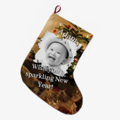 CS01  GROßER WEIHNACHTSSTRUMPF (Vorderansicht (hängend))