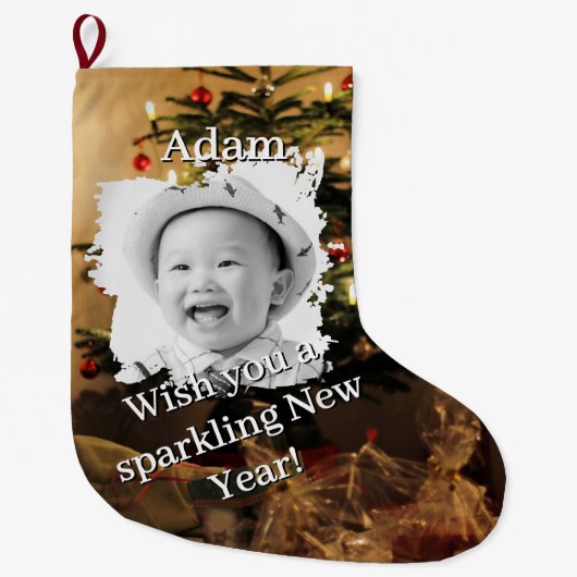 CS01  GROßER WEIHNACHTSSTRUMPF (Vorderseite)