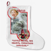 CS03 Christmas Stocking Großer Weihnachtsstrumpf (Vorderseite)