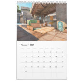 CS2-Ölgemälde-Kalender von Shreyasfineart Kalender (Feb 2027)