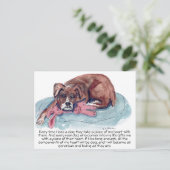 cs.82 Aquarellmaler Postkarte (Stehend Vorderseite)