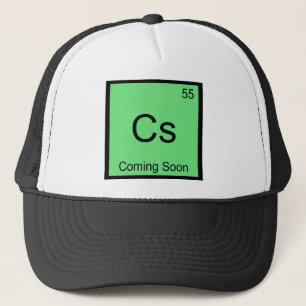 CS - bald kommendes Symbol-T-Shirt für chemische E Truckerkappe
