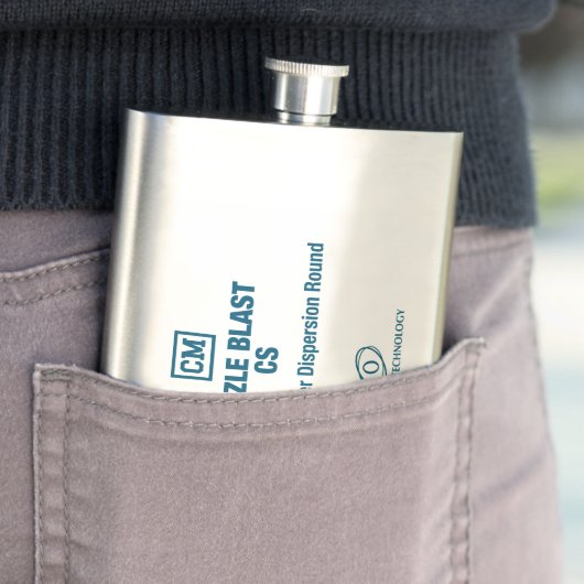 CS Flasche Flachmann (Beispiel)