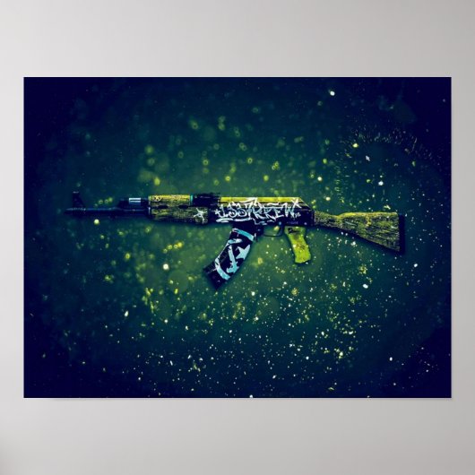 CS GO AK47 POSTER (Vorne)