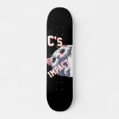 C's IMPACT Cute Cat  Skateboard (Vorne)