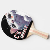 C's IMPACT Cute Cat  Tischtennis Schläger (Seitenansicht)