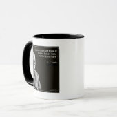 CS Lewis Zitat "Mein Gott" Tasse (Vorderseite Links)