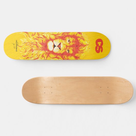 CS Lion Deck Skateboard (Horizontal)