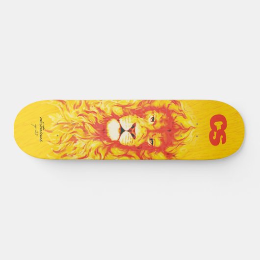 CS Lion Deck Skateboard (Horizontal)
