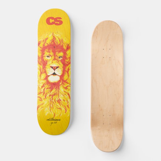 CS Lion Deck Skateboard (Vorderseite)