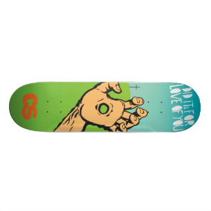 CS tat es für Liebe-Plattform Skateboard