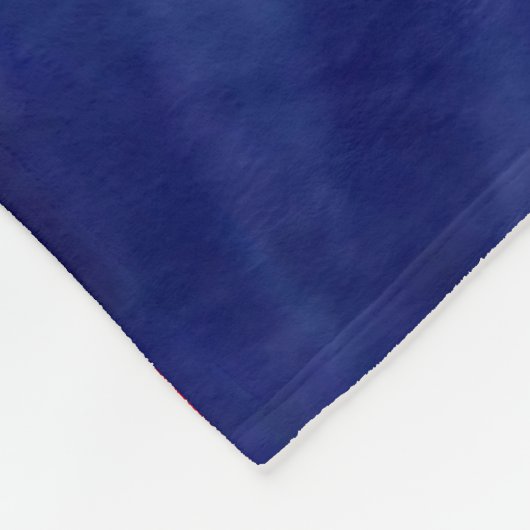 CSA 1. NATIONALE FLAG FLEECEDECKE (Ecke)