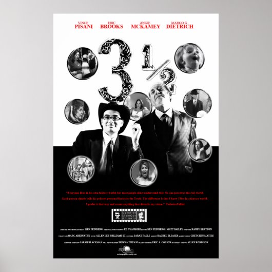 CSA 3 1/2 27X40 Filmplakat Poster (Vorne)