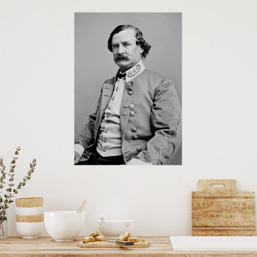 CSA General Benjamin F. Cheatham, 1860er Poster (Küche)
