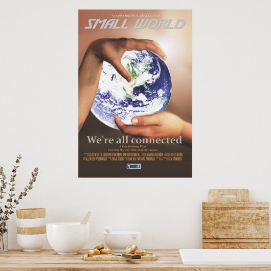 CSA Small World 27X40 Movie Poster (Küche)