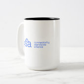 CSA-Tasse Zweifarbige Tasse (Vorderseite Links)