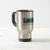 CSA thermische Tasse mit Logo (Vorderseite Links)