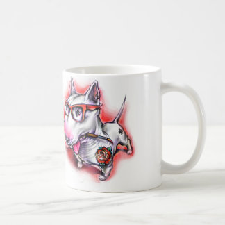 CSB Crazy Bull Terrier zerteilt Kaffeetasse