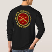 CSC -43. Battalion Virginia Cavalry (Mosby) T-Shirt (Rückseite)