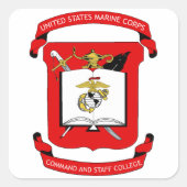 CSC-Aufkleber Quadratischer Aufkleber (Vorderseite)