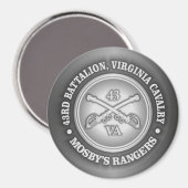 CSC - Mosby's Rangers Magnet (Vorderseite/Rückseite)
