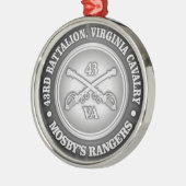 CSC - Mosby's Rangers Silbernes Ornament (Links)