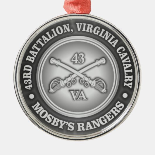 CSC - Mosby's Rangers Silbernes Ornament (Vorne)