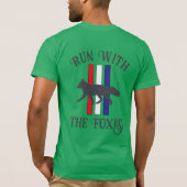 CSCMC Führen Sie mit dem Füchse-T - Shirt aus (Rückseite)